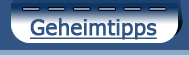 Geheimtipps